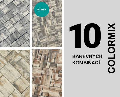 BAREVNÝCH  KOMBINACÍ 0 1  COLORMIX NOVINKA